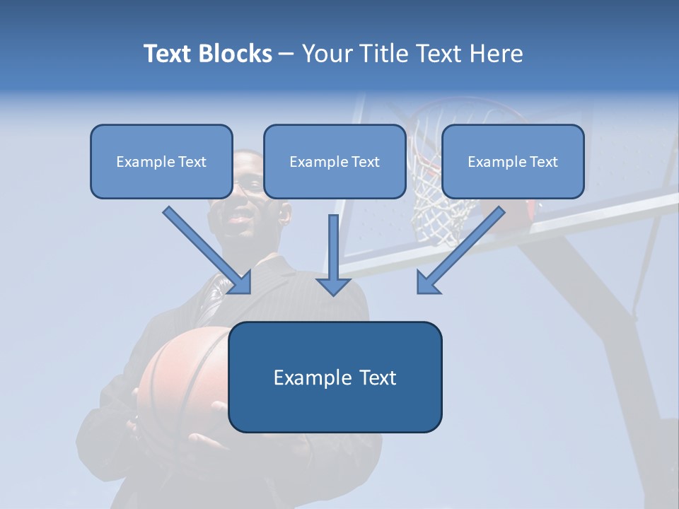 Hoops Trainer Background PowerPoint Template
