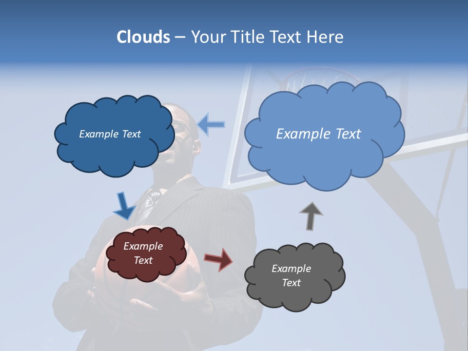 Hoops Trainer Background PowerPoint Template