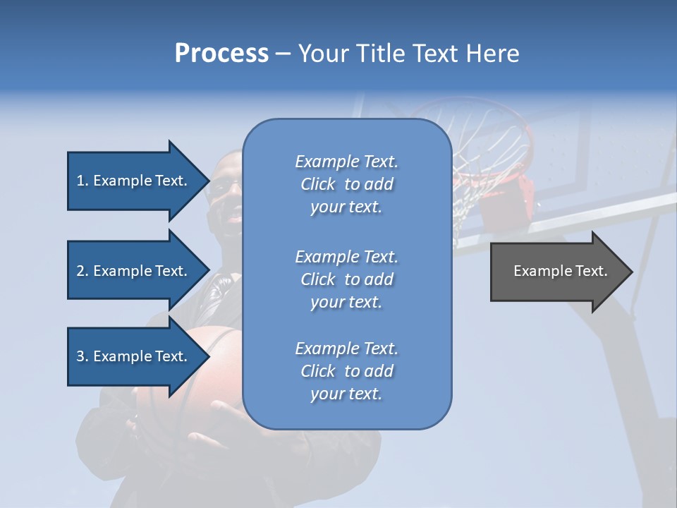 Hoops Trainer Background PowerPoint Template