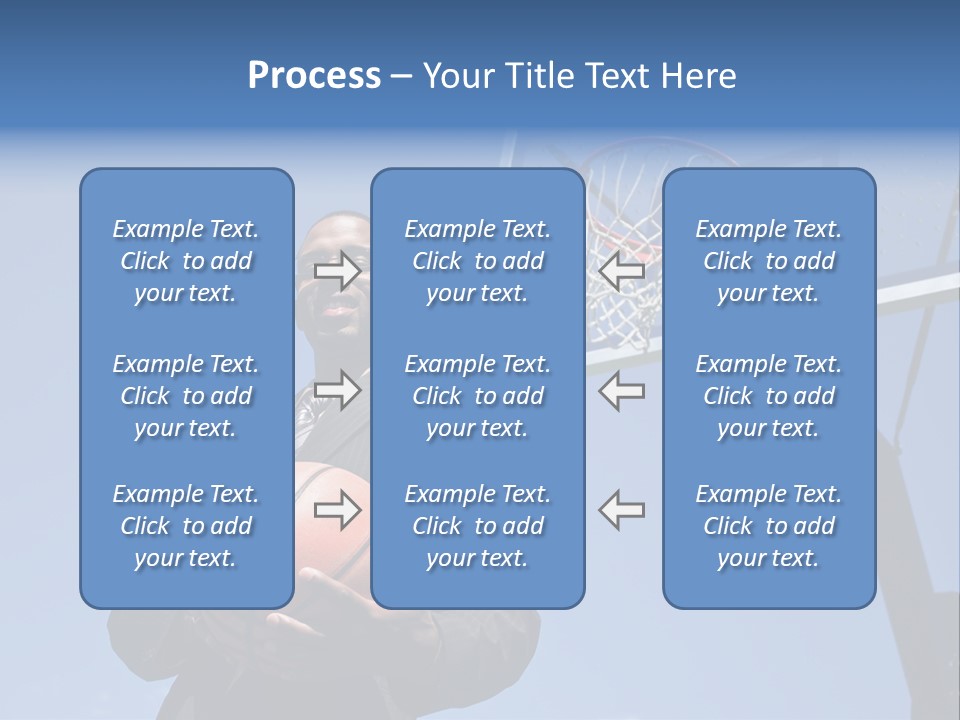 Hoops Trainer Background PowerPoint Template