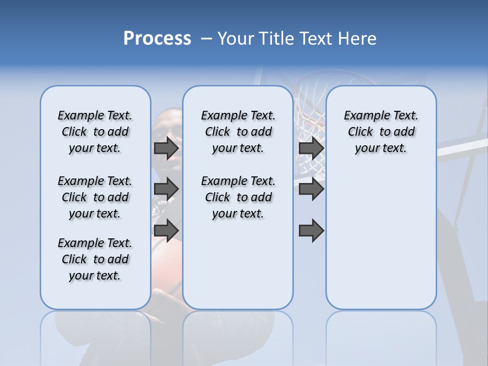 Hoops Trainer Background PowerPoint Template