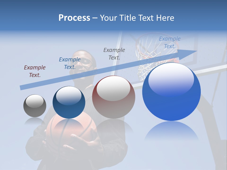 Hoops Trainer Background PowerPoint Template