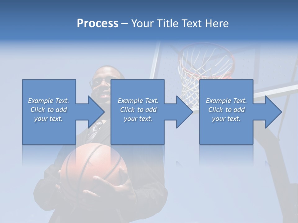 Hoops Trainer Background PowerPoint Template