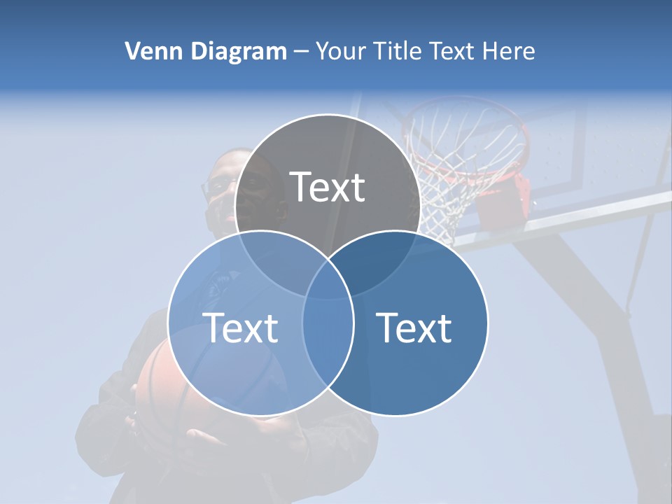Hoops Trainer Background PowerPoint Template