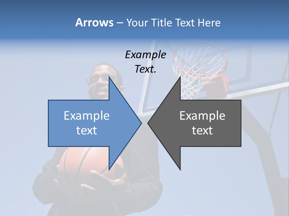 Hoops Trainer Background PowerPoint Template