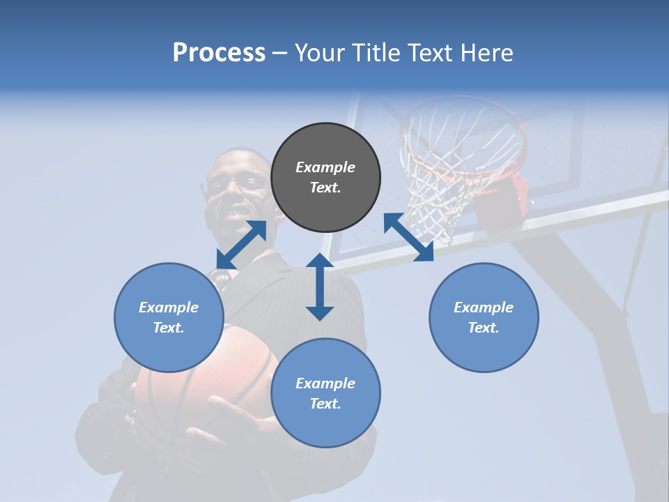 Hoops Trainer Background PowerPoint Template