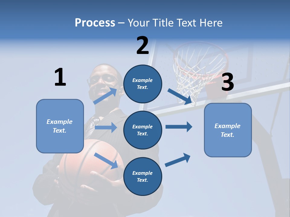 Hoops Trainer Background PowerPoint Template