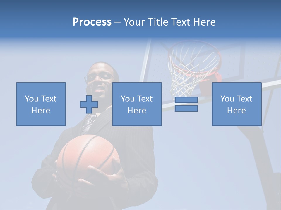 Hoops Trainer Background PowerPoint Template