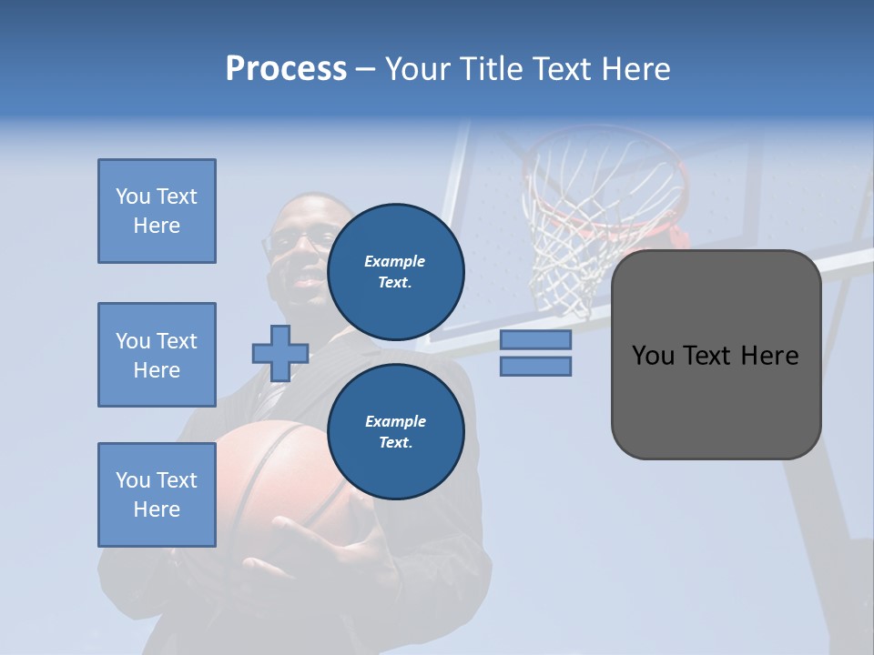 Hoops Trainer Background PowerPoint Template