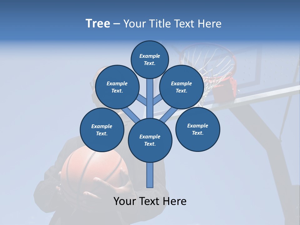 Hoops Trainer Background PowerPoint Template