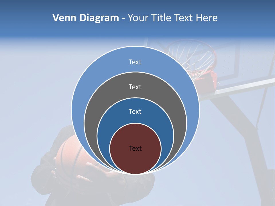 Hoops Trainer Background PowerPoint Template