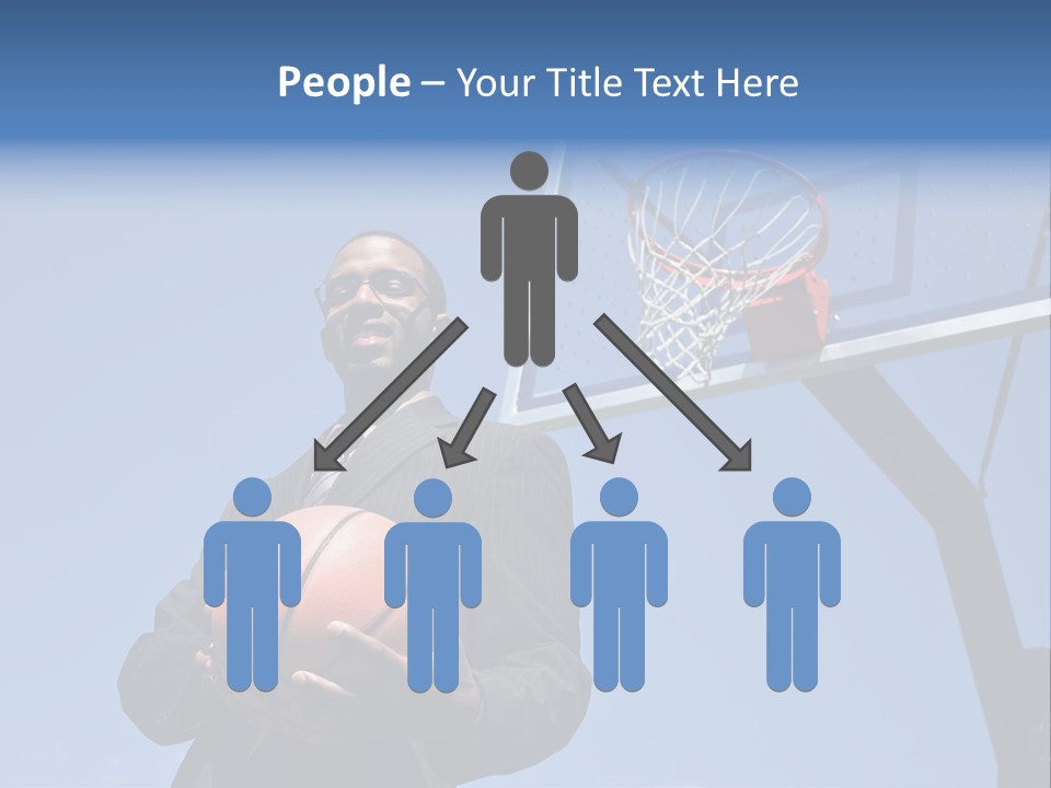 Hoops Trainer Background PowerPoint Template