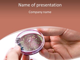 Bacteriology Laboratory Mendo Les PowerPoint Template