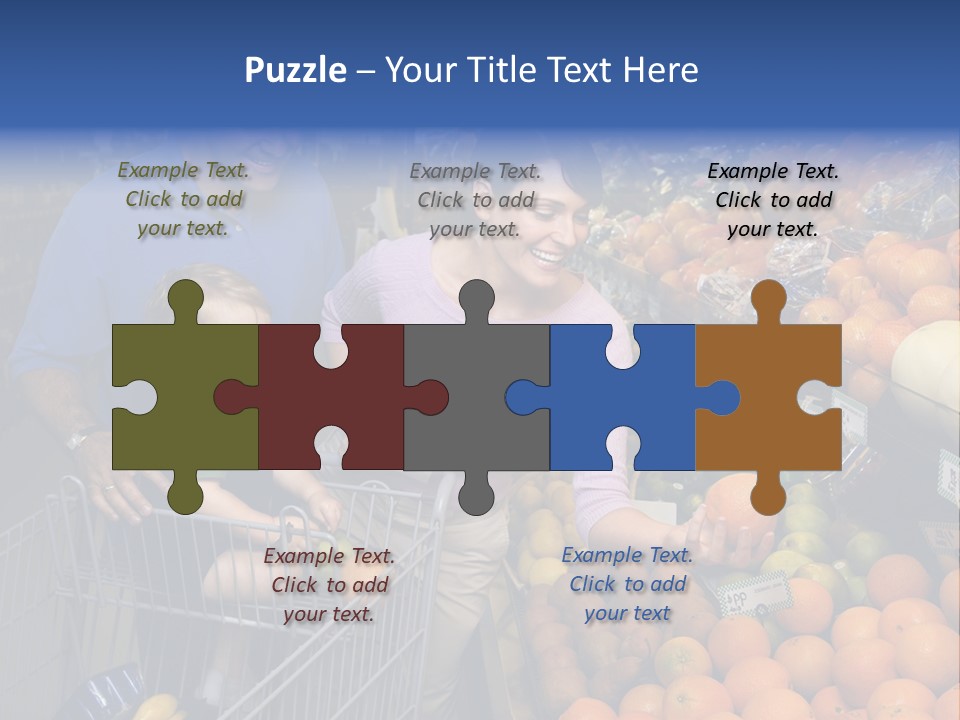 Man Everyday Woman PowerPoint Template