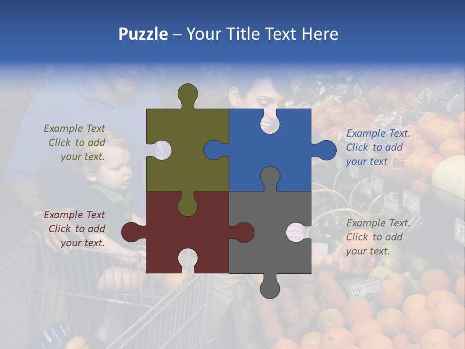 Man Everyday Woman PowerPoint Template