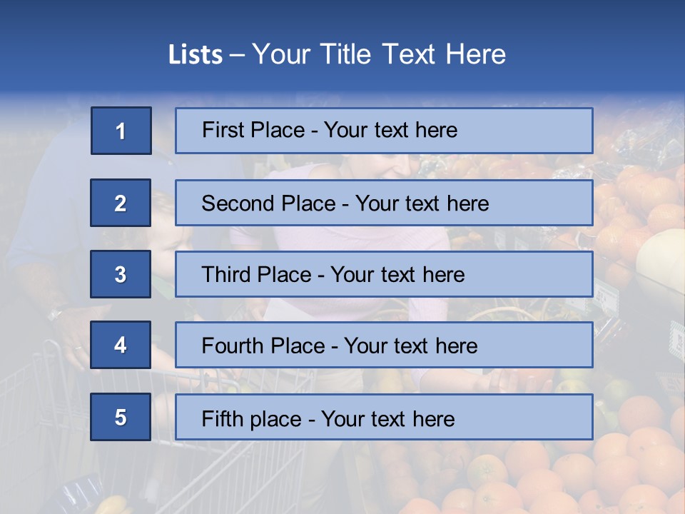 Man Everyday Woman PowerPoint Template