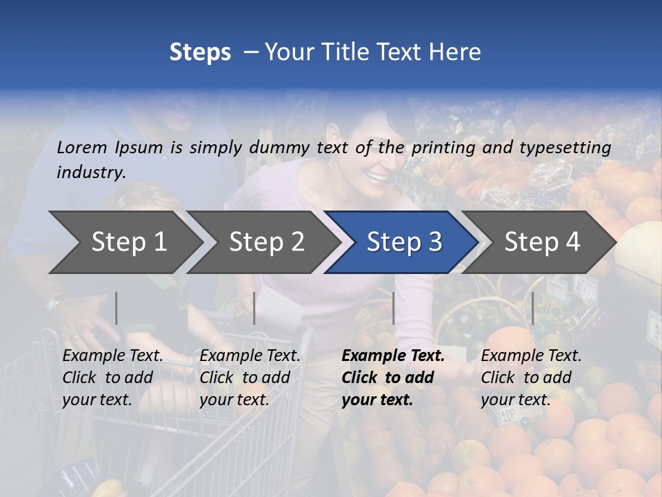 Man Everyday Woman PowerPoint Template