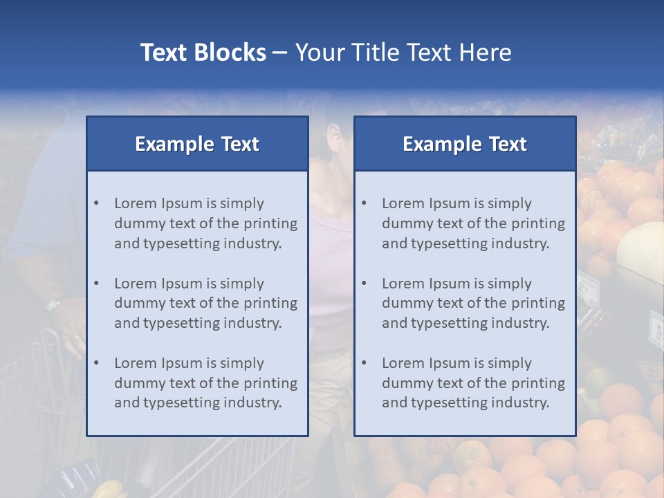 Man Everyday Woman PowerPoint Template
