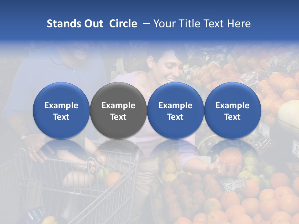 Man Everyday Woman PowerPoint Template