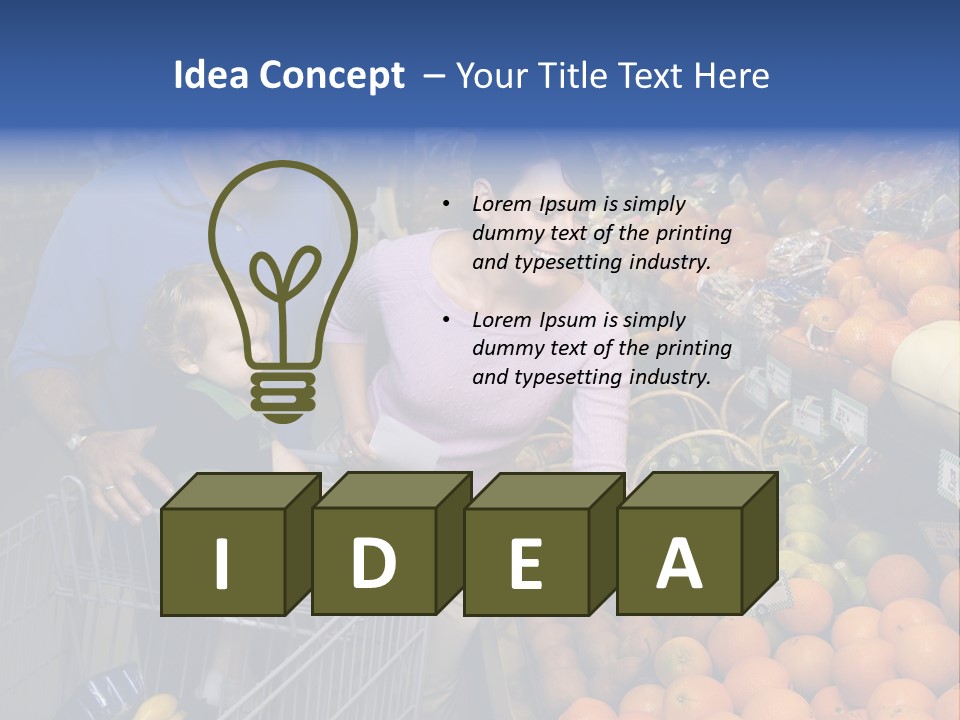 Man Everyday Woman PowerPoint Template