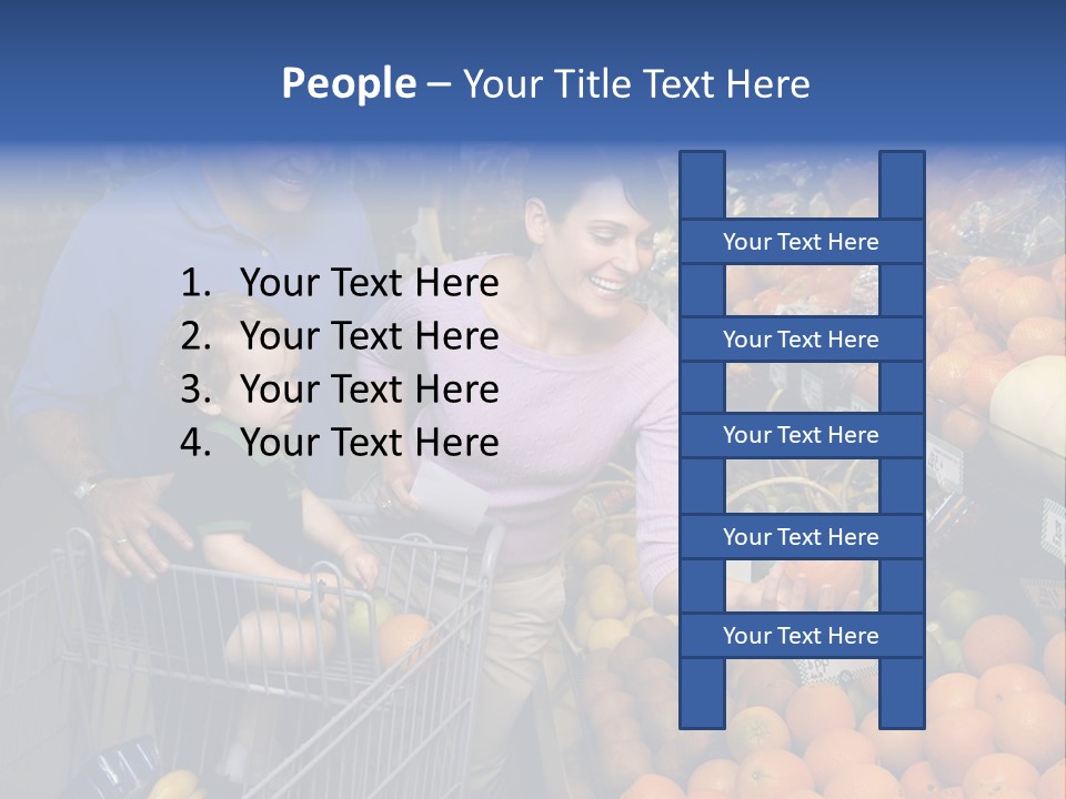 Man Everyday Woman PowerPoint Template