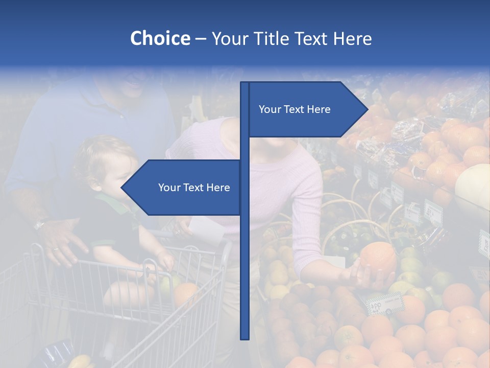 Man Everyday Woman PowerPoint Template