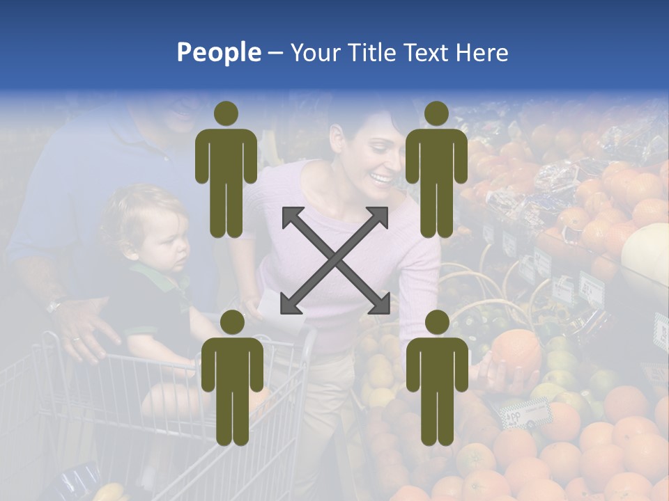 Man Everyday Woman PowerPoint Template