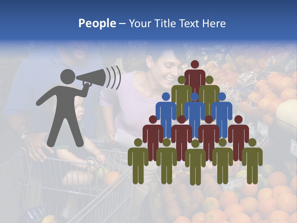 Man Everyday Woman PowerPoint Template