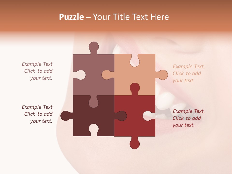 Lady Pleasure Skin PowerPoint Template