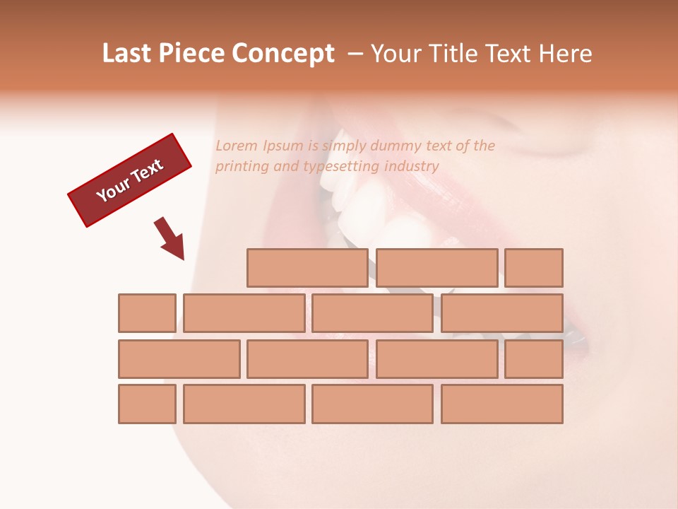 Lady Pleasure Skin PowerPoint Template