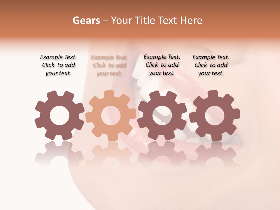 Lady Pleasure Skin PowerPoint Template