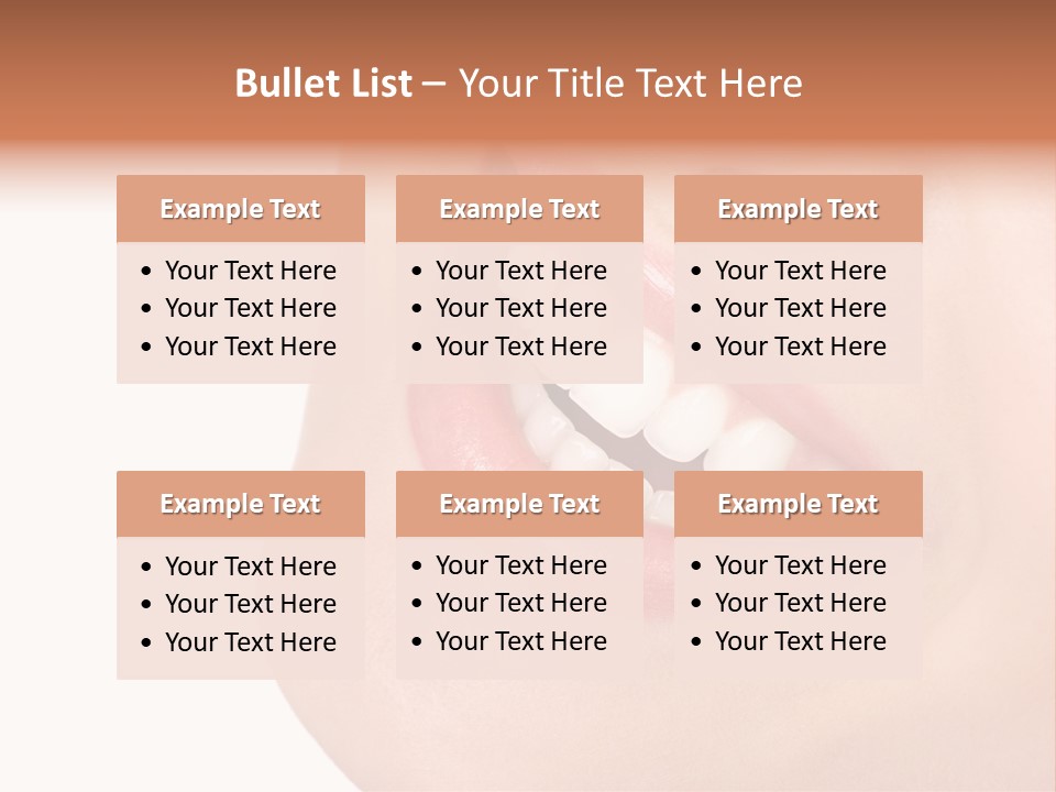 Lady Pleasure Skin PowerPoint Template