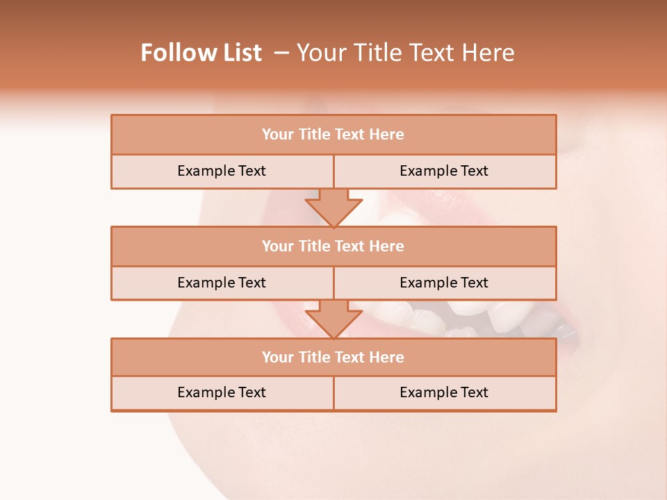Lady Pleasure Skin PowerPoint Template
