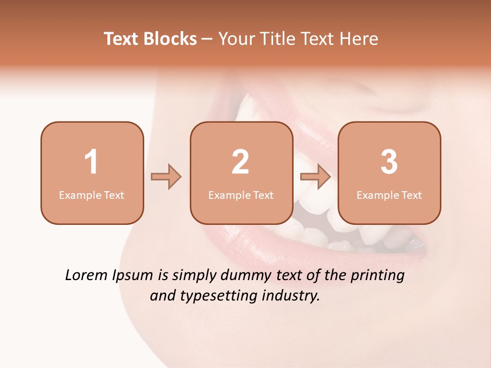 Lady Pleasure Skin PowerPoint Template