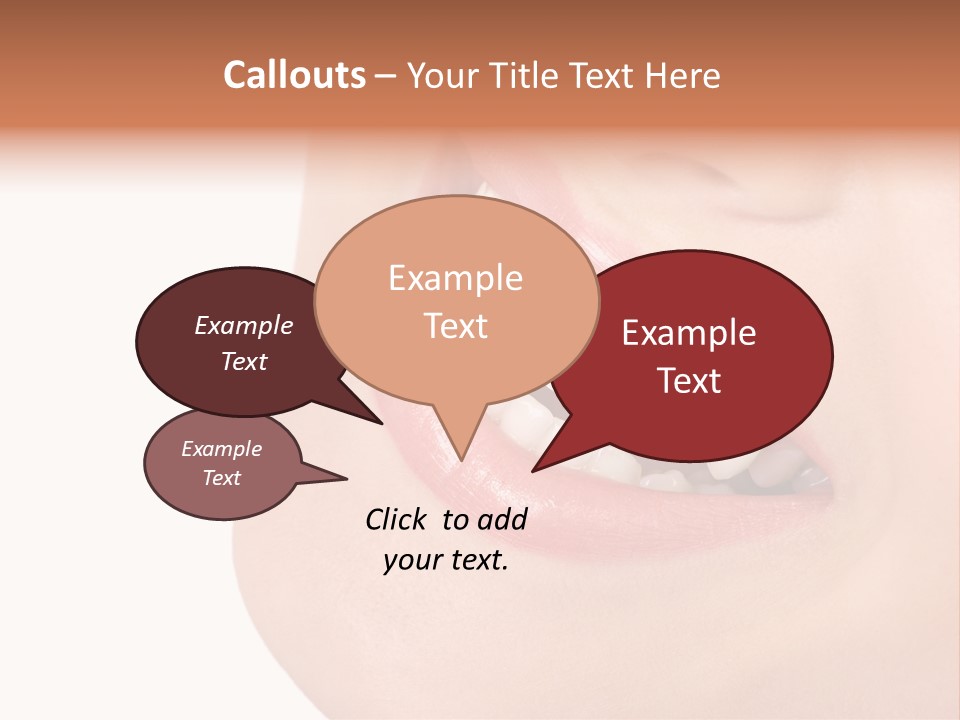 Lady Pleasure Skin PowerPoint Template