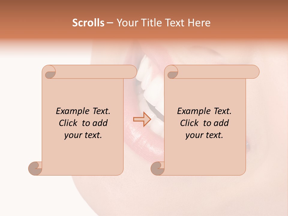 Lady Pleasure Skin PowerPoint Template