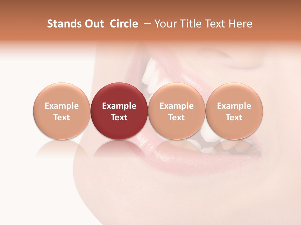 Lady Pleasure Skin PowerPoint Template