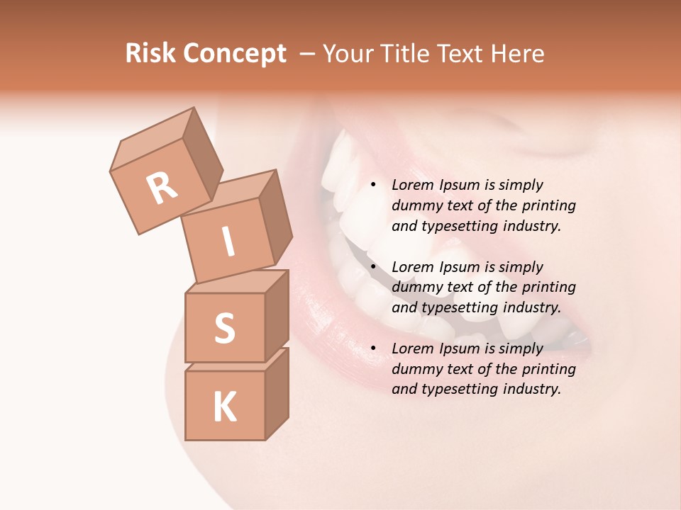 Lady Pleasure Skin PowerPoint Template