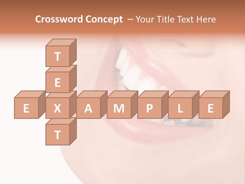 Lady Pleasure Skin PowerPoint Template