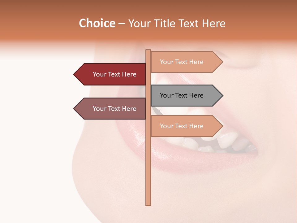 Lady Pleasure Skin PowerPoint Template