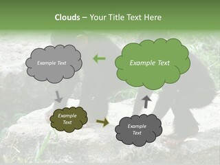 Primate Black Stone PowerPoint Template