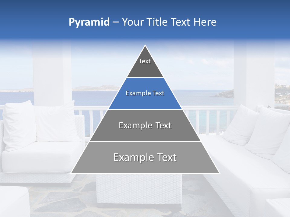 Apartment Interior Mykonos PowerPoint Template