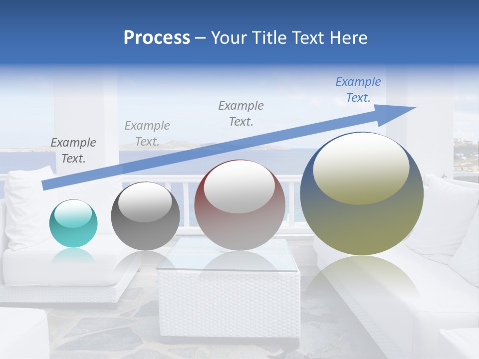 Apartment Interior Mykonos PowerPoint Template