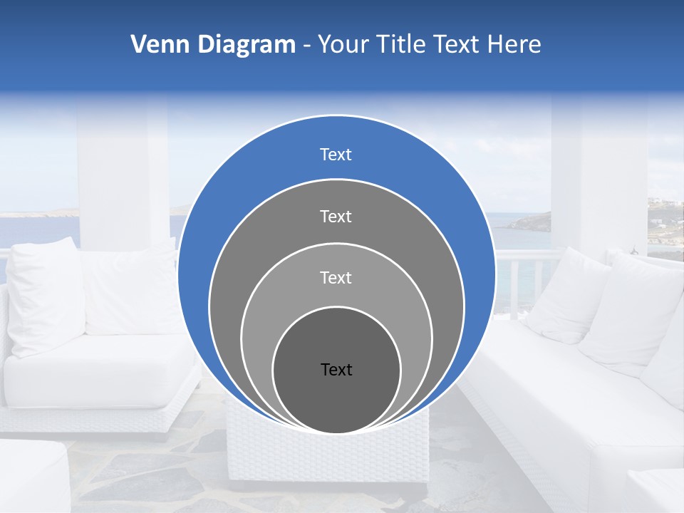 Apartment Interior Mykonos PowerPoint Template