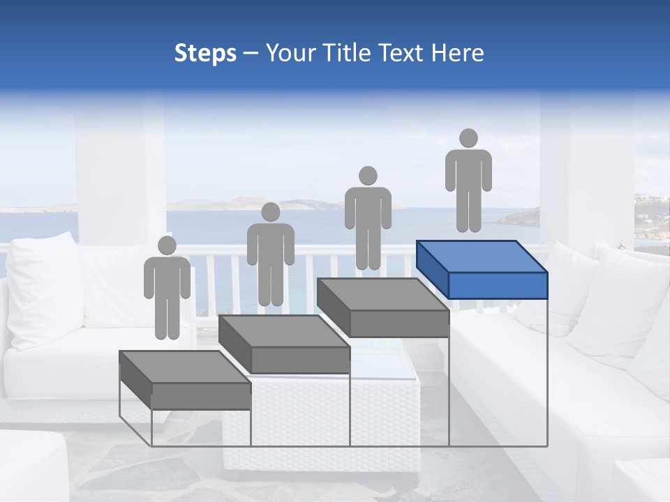 Apartment Interior Mykonos PowerPoint Template