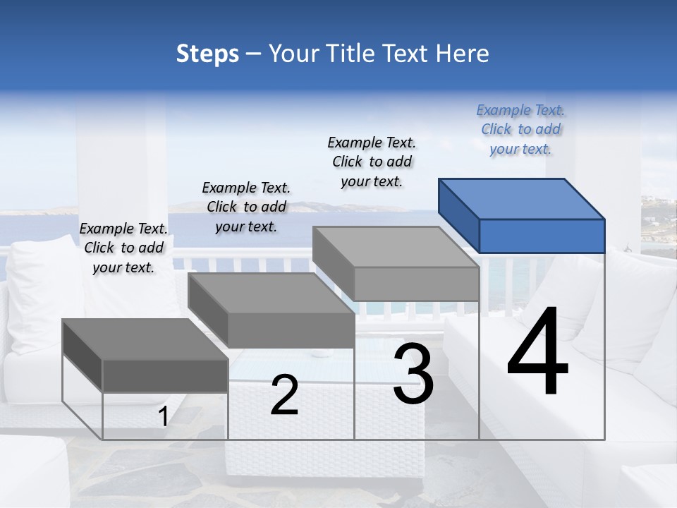 Apartment Interior Mykonos PowerPoint Template
