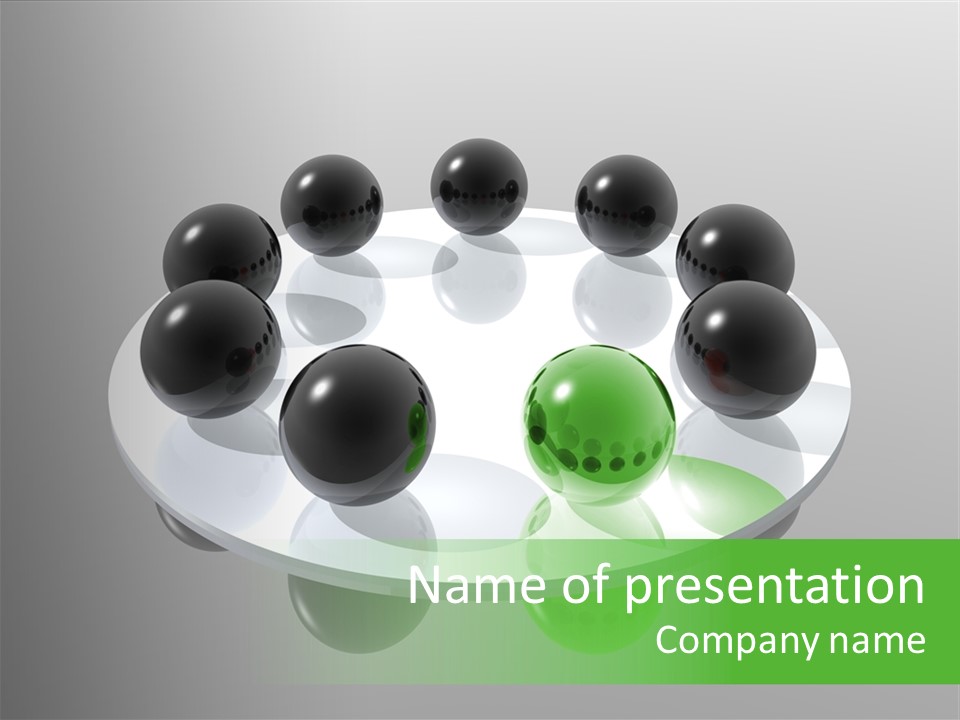 Insider Organization Single PowerPoint Template