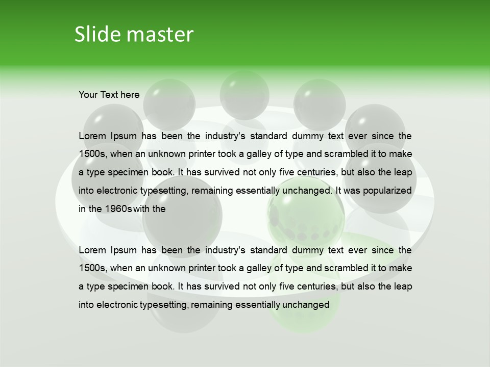 Insider Organization Single PowerPoint Template