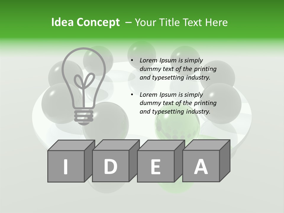 Insider Organization Single PowerPoint Template