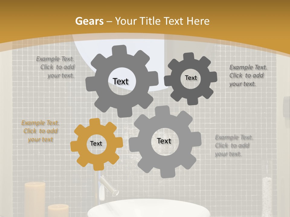 Architecture Furniture Living PowerPoint Template